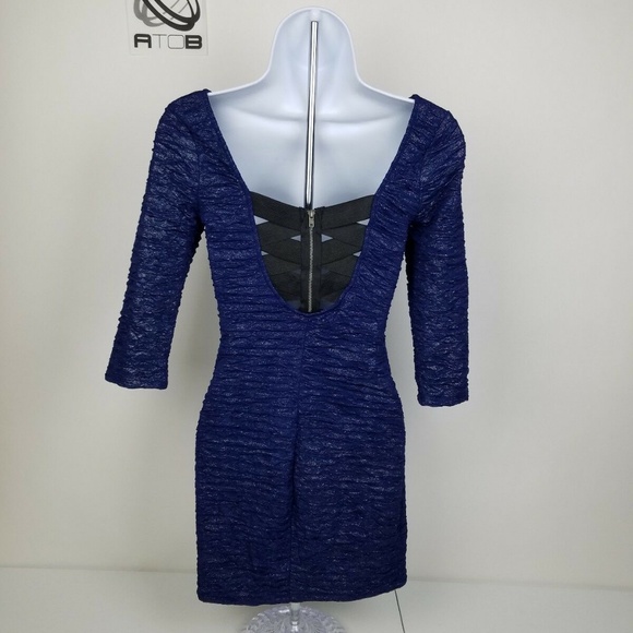 Material Girl Dress  XS, large Bodycon Bandage - Picture 3 of 7